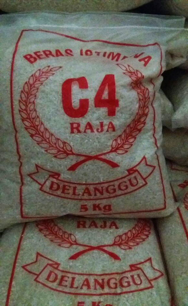 Jual Beras  Murah C4 Raja Delanggu  Surabaya Distributor 
